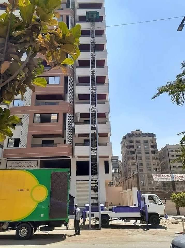 ونش رفع الاثاث بالنزهة